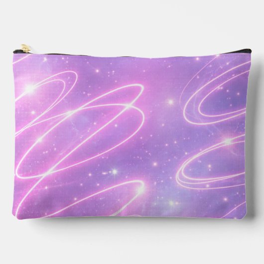 Electric pink neon scribbles AI art  Etui (Voorkant)