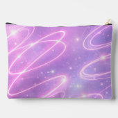 Electric pink neon scribbles AI art  Etui (Achterkant)