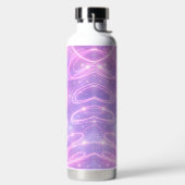 Electric pink neon scribbles AI art  Waterfles (Links)