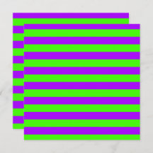 Electric Psychedelic Paarse en Harlequin Groen