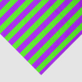 Electric Psychedelic Paarse en Harlequin Groen Tissuepapier (Detail)