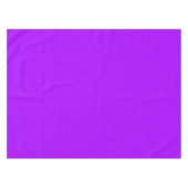 Electric Psychedelic Paarse Stevige Kleur Tafelkleed (Voorkant (Horizontaal))