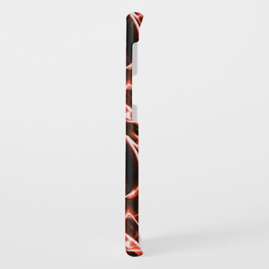 Electric Red Chrome Skull Samsung Galaxy Hoesje (Achterkant/links)