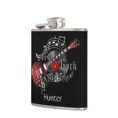 Electric Red Rock Guitar - Black Heupfles (Links)