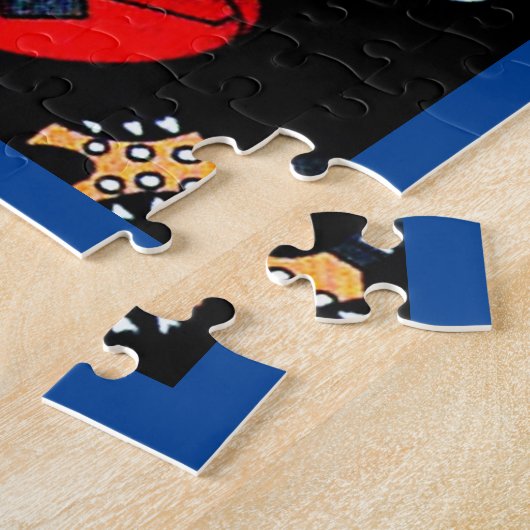 Electric Rock Guiters Legpuzzel (Zijkant)