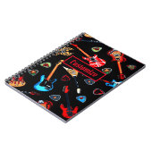 Electric Rock Guiters Notitieboek (Linkerzijde)