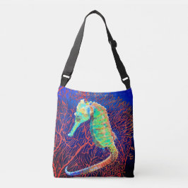 Electric Seahorse Crossbody Bag Tas