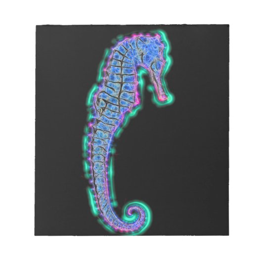 Electric Seahorse Notitieblok (Voorkant)