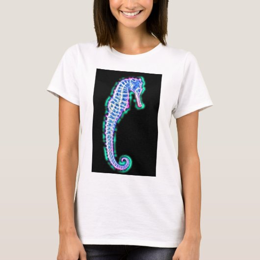 Electric Seahorse T-shirt (Voorkant)