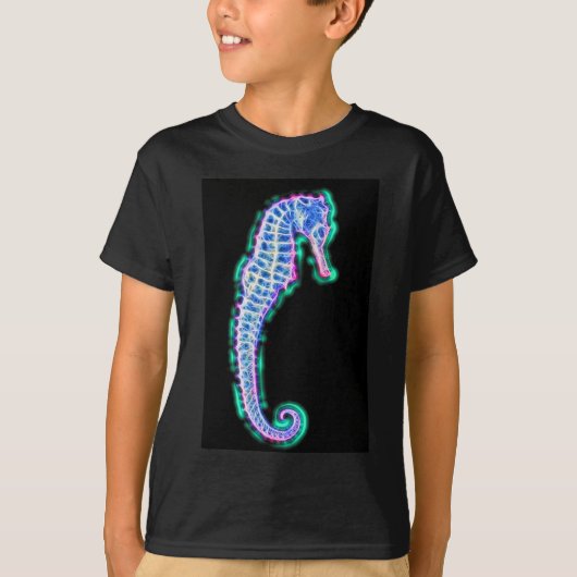 Electric Seahorse T-shirt (Voorkant)