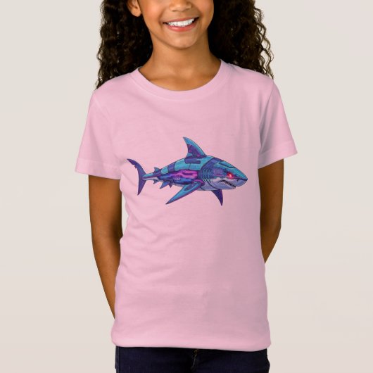 Electric Shark T-shirt (Voorkant)