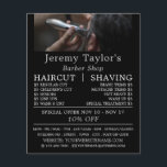 Electric Shave, Mannen Barbers Adverteren Flyer<br><div class="desc">Elektrisch hebben de Mannen Barbers broers Adverteren door de Visitekaartje winkel.</div>