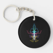 Electric Squid Acryl Sleutelhanger (Voorkant)