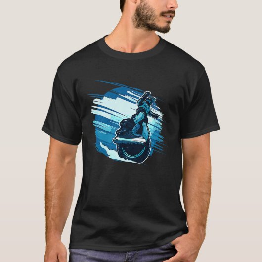 Electric Street Unicycle T-shirt (Voorkant)