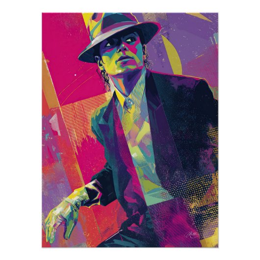 Electric Thriller Noir Perfect Poster (Voorkant)