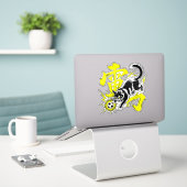 Electric Thunder Cat Soccer For Laptops & Gamers Sticker (Laptop op bureau)
