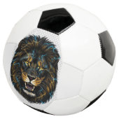 Electric Thunder Lion Soccer Ball Voetbal (Drie kwart)