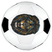 Electric Thunder Lion Soccer Ball Voetbal (Gedraaid)
