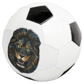 Electric Thunder Lion Soccer Ball Voetbal (Drie kwart)