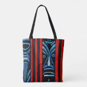 Electric Tiki Tote Bag (Achterkant)