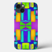 Electric Vibes droomt van stijlvolle  Abstracte ku Case-Mate iPhone Case (Achterkant)
