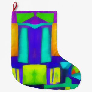 Electric Vibes droomt van stijlvolle Abstracte ku Grote Kerstsok