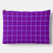 Electric Violet and Fuchsia Plaid Purple Pink Etui (Voorkant)