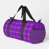 Electric Violet and Fuchsia Plaid Purple Pink Plunjezak (Rechterhoek)
