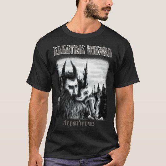 Electric Wizard - Dopethrone Classic Old School Ve T-shirt (Voorkant)