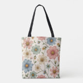 Electric Works™ Bloemendraagtas Tote Bag (Achterkant)