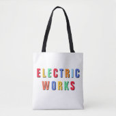 Electric Works™ Canvas tas (Voorkant)