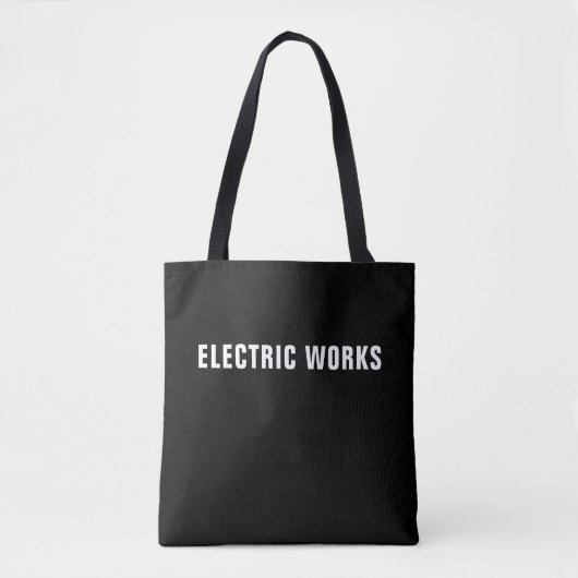 Electric Works™ Canvas tas (Voorkant)