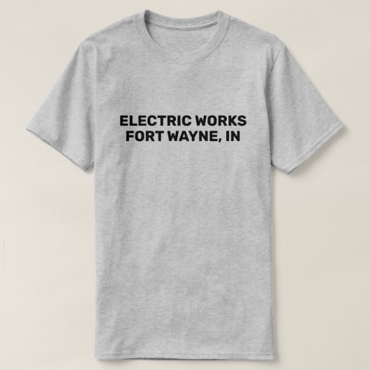 Electric Works™ T-Shirt (Design voorkant)