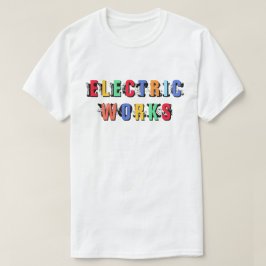 Electric Works™ verprutst T-shirt