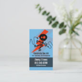 Electric Zap Home Reparaties Blauw Visitekaartje (Staand voorkant)