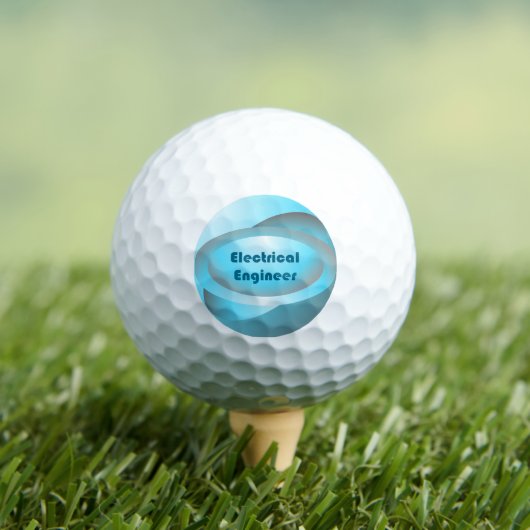 Electrical Engineer Blue Golfballen (Insitu Shirt)