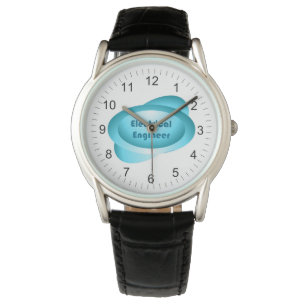 Electrical Engineer Blue Horloge