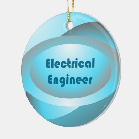 Electrical Engineer Blue Keramisch Ornament (Links)