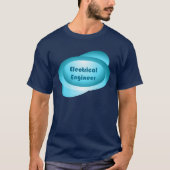 Electrical Engineer Blue T-shirt (Voorkant)