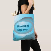 Electrical Engineer Blue Tote Bag (Dichtbij)