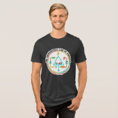 Electrical Engineer, Fundamental Law of Circuits Tri-Blend Shirt (Voorkant volledig)