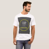 Electrical Engineer I Connected Pun Tech Gift T-shirt (Voorkant volledig)