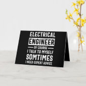 Electrical engineer kaart (Gele Bloem)