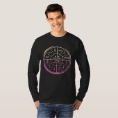 Electrical Engineer Ohms Law Wheel Electrician Tec T-shirt (Voorkant volledig)