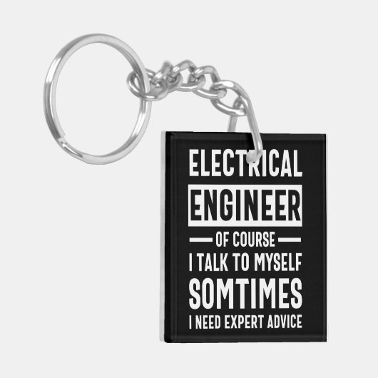 Electrical engineer sleutelhanger (Voorkant Links)
