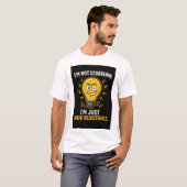 Electrical Engineer Stubborn Resistance Gift T-shirt (Voorkant volledig)