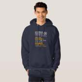Electrical Engineer [zelfstandig naamwoord] Hoodie (Voorkant volledig)