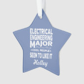 Electrical Engineering College Major Cool People Ornament (voorkant)