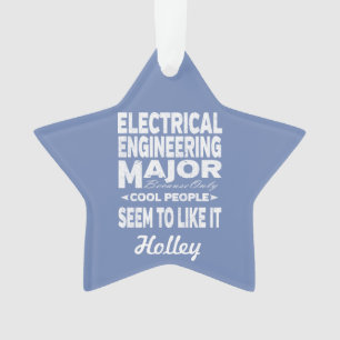Electrical Engineering College Major Cool People Ornament