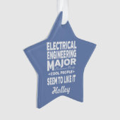Electrical Engineering College Major Cool People Ornament (voorkant)